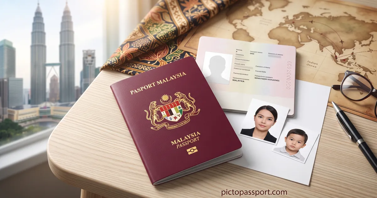 Malaysia passport photo requirements — official size, background, and pose guide