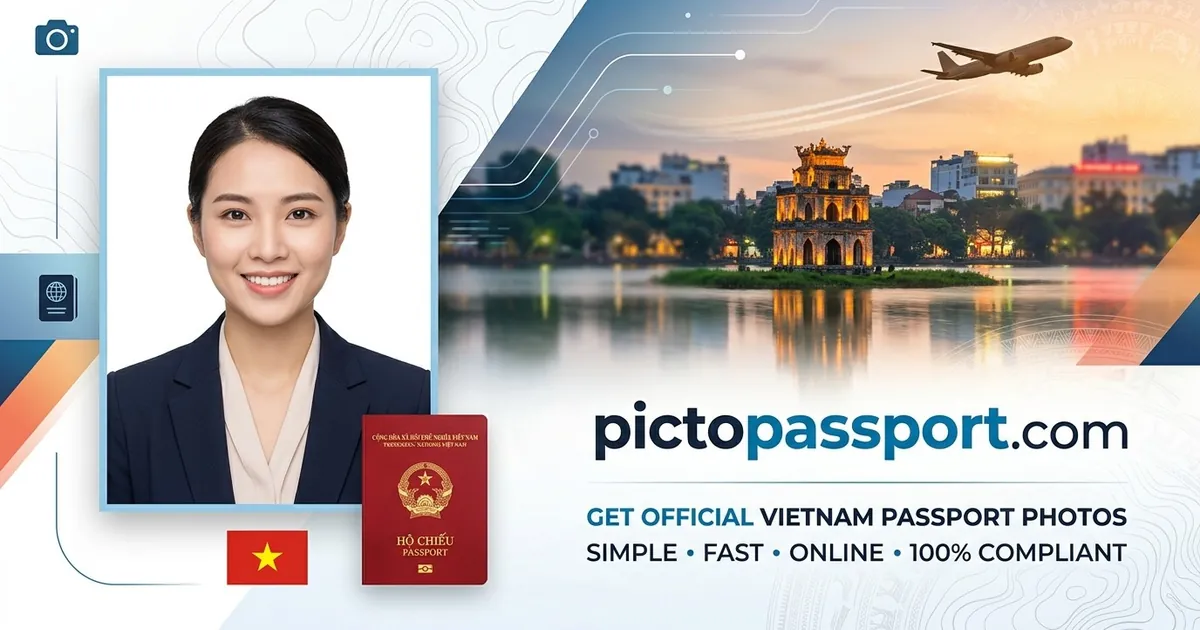 Vietnam passport photo requirements — official size, background, and pose guide